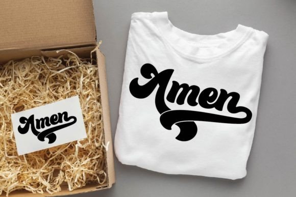 Amen, Christian Designs, Svg Designs – Graphics for T-Shirt Branding