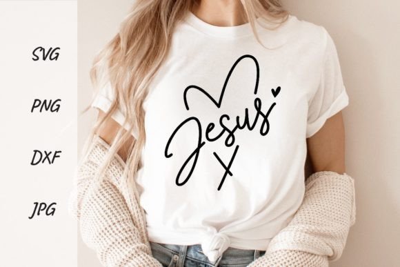 Jesus Heart Christian Shirt Sublimation: A Faith-Inspired Graphic for T-Shirt Designs
