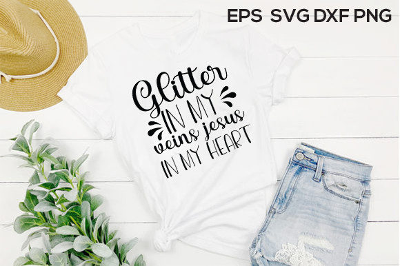 Jesus Svg Design: Glitter in My Veins Review