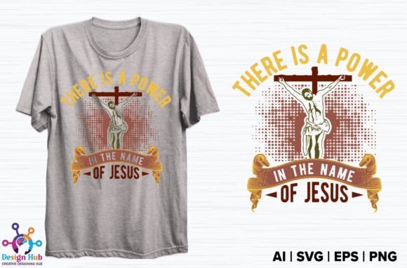 There Is a Power in the Name of Jesus – A Thoughtful Graphic for Faith-Based Branding